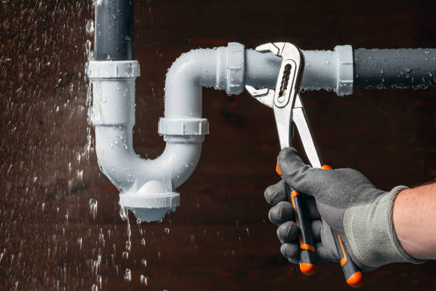 Professional Water Line Repair technician working in Salem, NJ